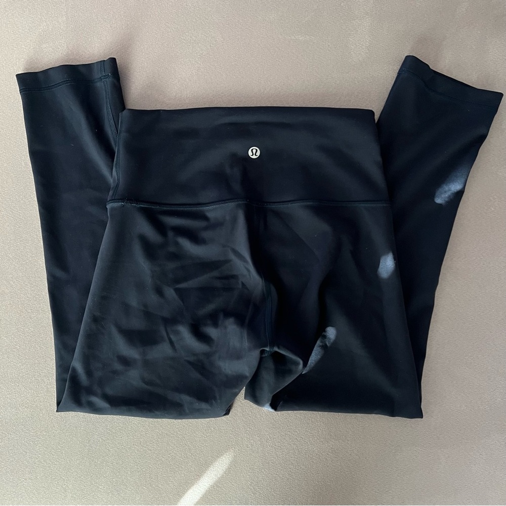Lululemon Cropped (23”) Align Leggings - Navy